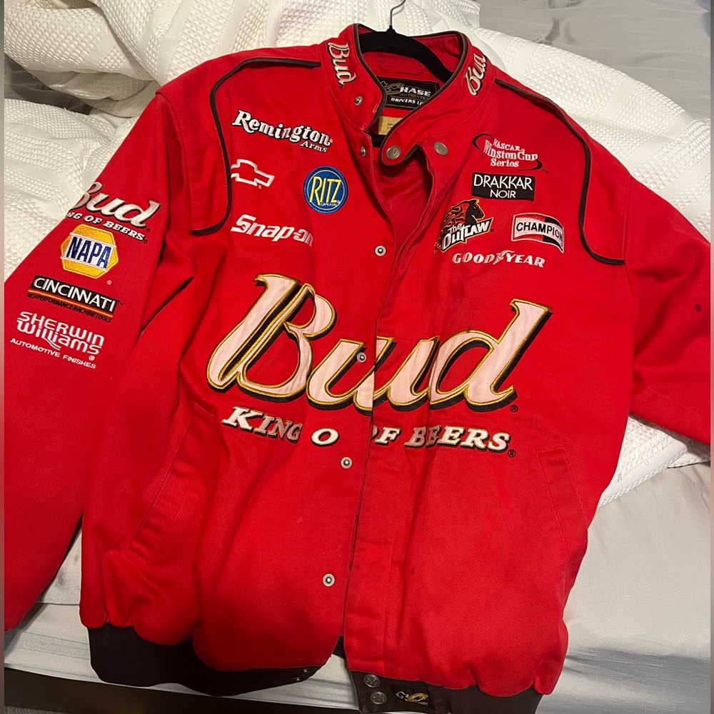 Vintage Budweiser racing jacket